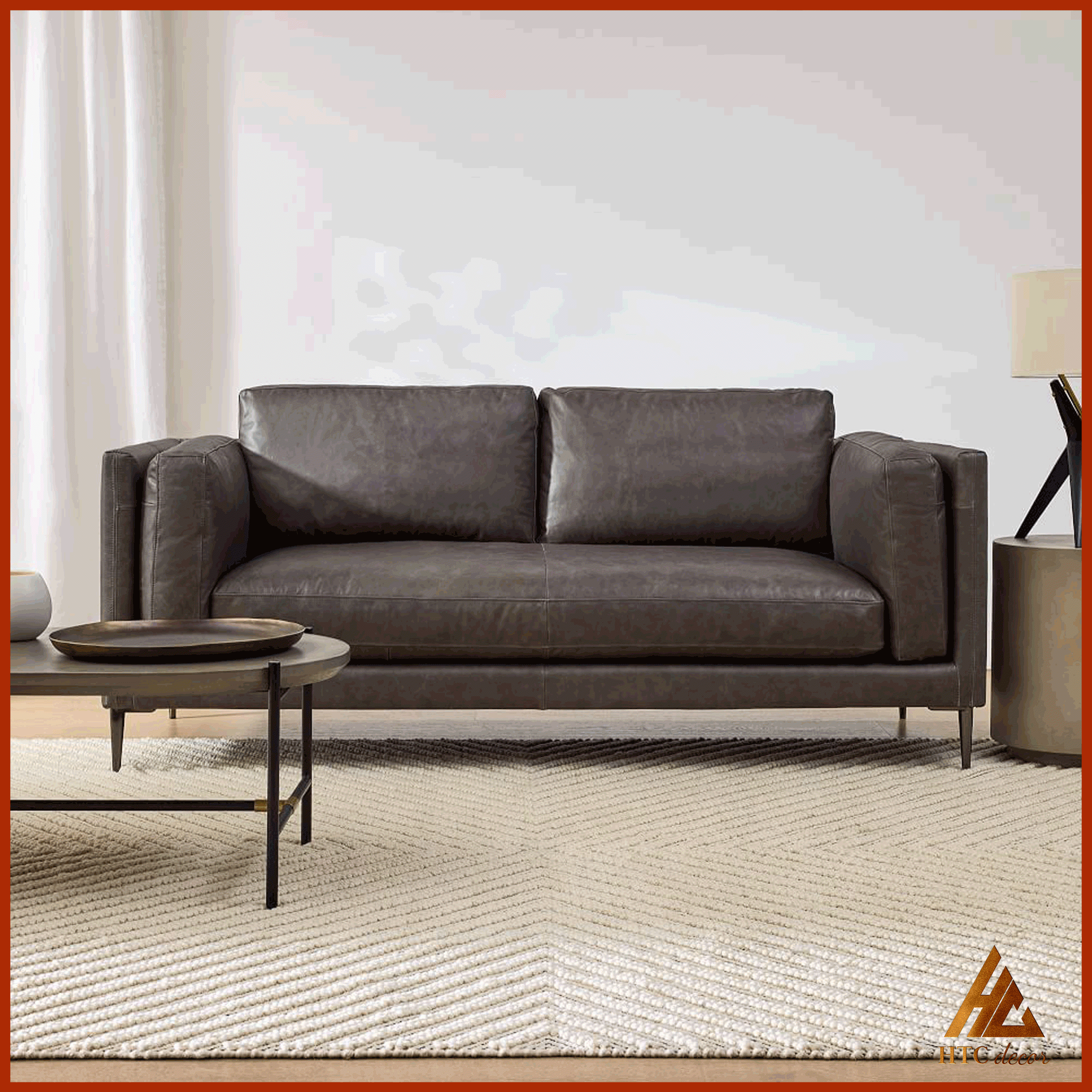 Ghế Sofa Băng Anton Da Simili